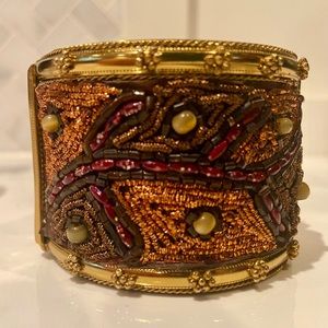 3/$50 Beaded Bangle Bracelet - ** 3 FOR $50 DEAL + REDUCED SHIPPING **